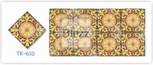 Blezz Tile Handmade Series - Paint&Drop code TK610 Pattern